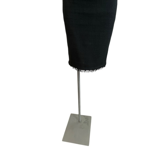 J.Crew Tweed Black Fringe High Waisted A Line Skirt - Picture 3 of 9